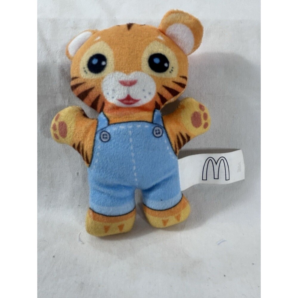 2020 McDonald's Under 3 Plush Tiger Happy Meal Toddler Toy 4.5" Stuffed Animal